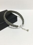 MARDİN HASIRI GÜMÜŞ ÖRGÜ BİLEZİK