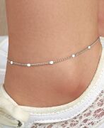 GÜMÜŞ PULLU GURMET ZİNCİR HALHAL GÜMÜŞ