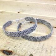 925 AYAR GÜMÜŞ  EL İŞİ MARDİN HASIRI BİLEZİK