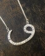 925 AYAR GÜMÜŞ TELKARİ EL İŞİ VAV HARFİ KOLYE