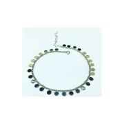 TMT Gümüş Yuvarlak Pullu Halhal