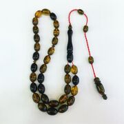 SİSTEMLİ PÜSKÜLLÜ ATEŞ KEHRİBARI TESBİH