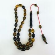 SİSTEMLİ PÜSKÜLLÜ ATEŞ KEHRİBARI TESBİH