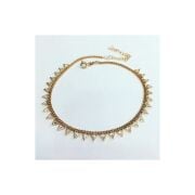 TMT Gümüş Rose Üçgen Zirkon Taşlı Halhal