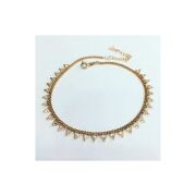 TMT Gümüş Rose Üçgen Zirkon Taşlı Halhal