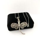 GÜMÜŞ TELKARİ YUSUFÇUK KOLYE