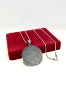 Gümüş Bismillahirrahmanirrahim Bismillah Besmele Erkek Kolye