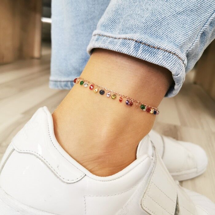 GÜMÜŞ RENKLİ ZİRKON TAŞLI  ROSE HALHAL