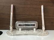 GÜMÜŞ TELKARİ MASA ÜSTÜ KALEMLİK