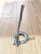 GÜMÜŞ AY YILDIZ MASA ÜSTÜ KALEM VE KALEMLİK