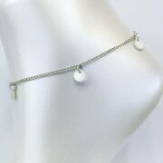 Gümüş Sedef Taşlı Halhal