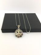 GÜMÜŞ TELKARİ SEMAZEN KOLYE