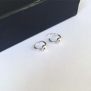 TOPLU  HALKA KÜÇÜK MİNİK GÜMÜŞ KÜPE