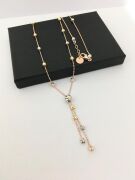 GÜMÜŞ DORİKA DORİSSA TOPLU ROSE KOLYE