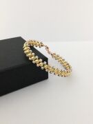 DORİKA DORİSSA ROSE ALTIN KAPLAMA GÜMÜŞ BİLEZİK