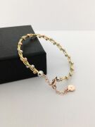 GÜMÜŞ ROSE ALTIN KAPLAMA DORİKA DORİSSA SARMAL BİLEZİK