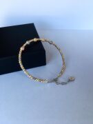 GÜMÜŞ ROSE BRONZ ALTIN KAPLAMA DORİKA TOPLU BİLEZİK