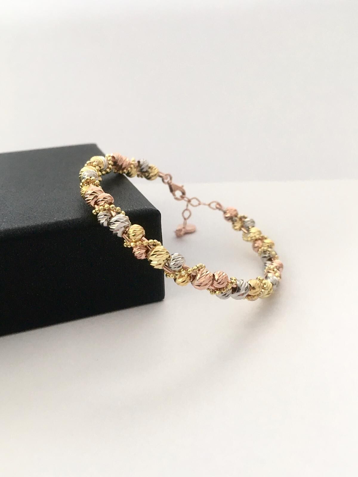 DORİKA DORİSSA GÜMÜŞ ROSE ALTIN KAPLAMA ZİNCİR SARMA VE TOPLU BİLEZİK