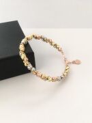 DORİKA DORİSSA GÜMÜŞ ROSE ALTIN KAPLAMA ZİNCİR SARMA VE TOPLU BİLEZİK