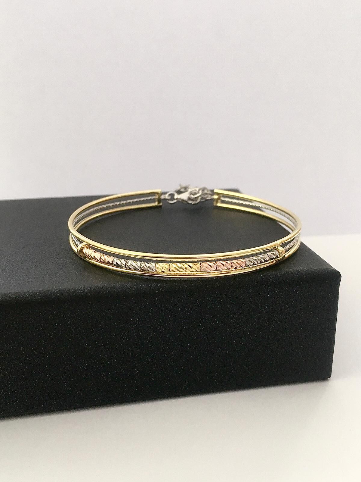 DORİKA İTALYAN MODEL ALTIN KAPLAMA ROSE GÜMÜŞ BİLEZİK