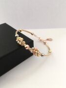 GÜMÜŞ DORİKA İTALYAN MODEL ROSE GOLD RENKLİ TOPLU BİLEZİK