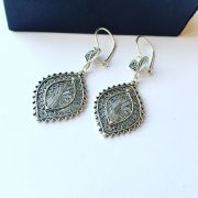 TELKARİ MEKİK MODEL GÜMÜŞ KÜPE