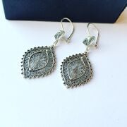 TELKARİ MEKİK MODEL GÜMÜŞ KÜPE