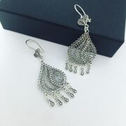 DAMLA TELKARİ GÜMÜŞ KÜPE