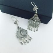 DAMLA TELKARİ GÜMÜŞ KÜPE