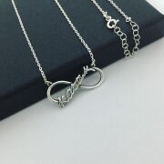 ATATÜRK İMZALI SONSUZLUK GÜMÜŞ KOLYE