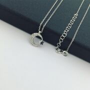 AY YILDIZ ZİRKON TAŞLI GÜMÜŞ KOLYE