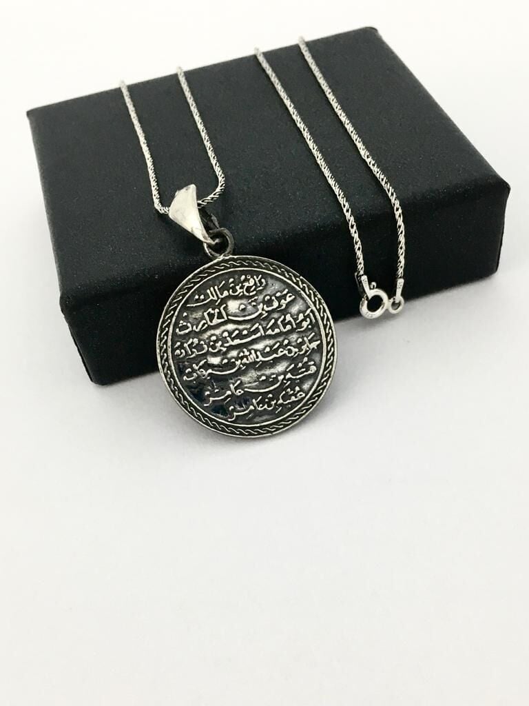 GÜMÜŞ KITMİR DUASI KOLYE