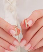 10 mm GÜMÜŞ Altın Kaplama BEYAZ ZİRKON TAŞLI HALKA  KÜPE