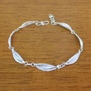 925 AYAR GÜMÜŞ TELKARİ İNCE BİLEKLİK