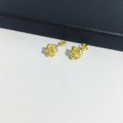 GÜMÜŞ ALTIN KAPLAMA DORİKA KAFES TOP KÜPE