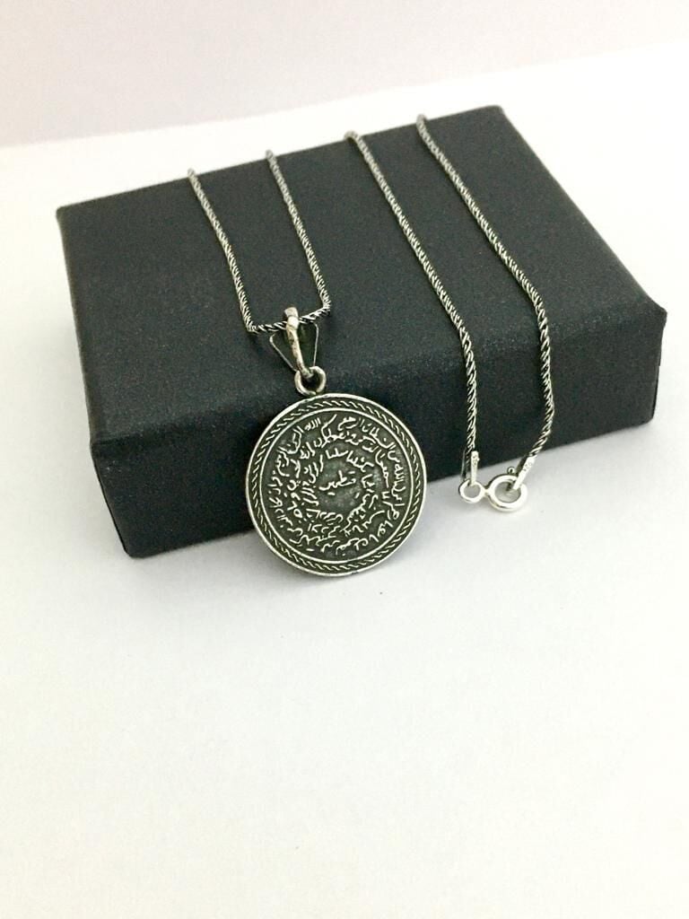 GÜMÜŞ KITMİR DUASI KOLYE