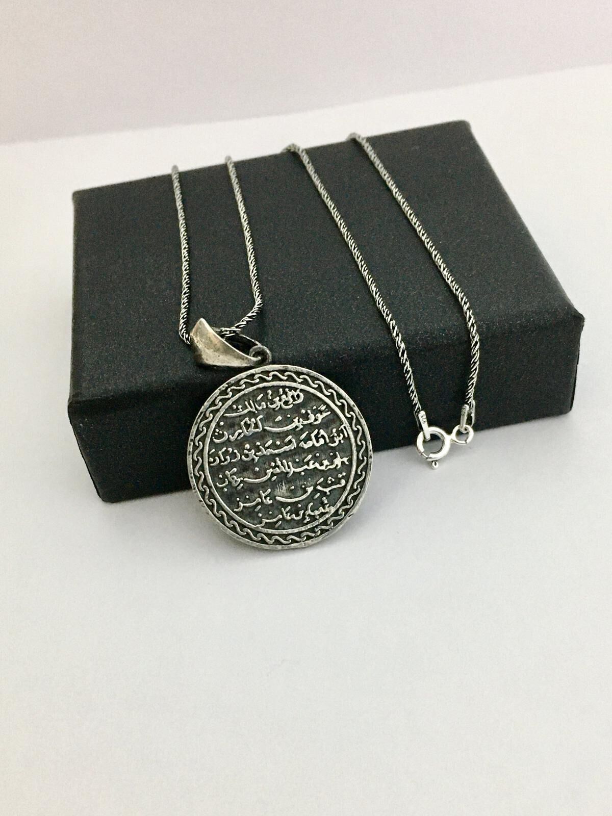 GÜMÜŞ KITMİR DUASI KOLYE