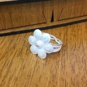 925 AYAR GÜMÜŞ TELKARİ PAPATYA YÜZÜK