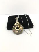 GÜMÜŞ TELKARİ KOLYE