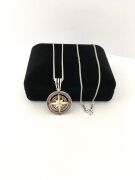 GÜMÜŞ PUSULA KOLYE