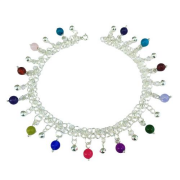 GÜMÜŞ RENKLİ TAŞLI KİŞNİŞ  MARDİN HALHALI