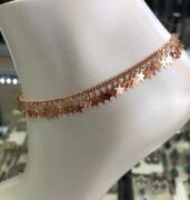 YILDIZ PULLU GÜMÜŞ HALHAL