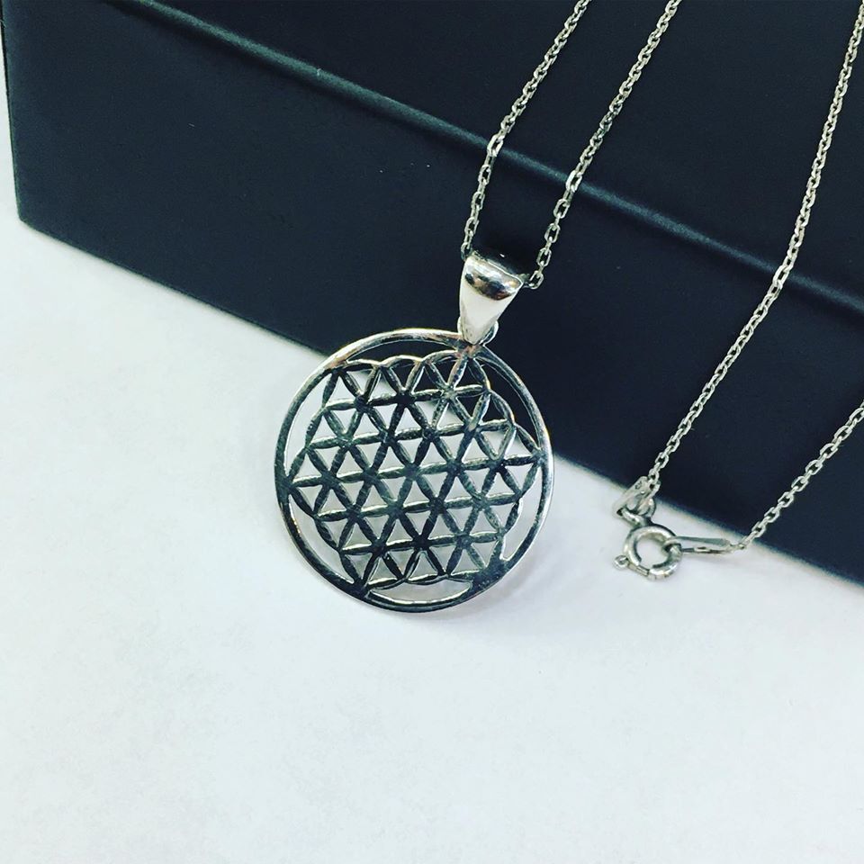 GÜMÜŞ  YAŞAM KOLYESİ