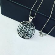 GÜMÜŞ  YAŞAM KOLYESİ