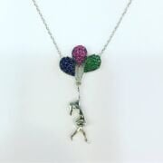 Gümüş 925 Ayar Sevgi Balonu Kolye