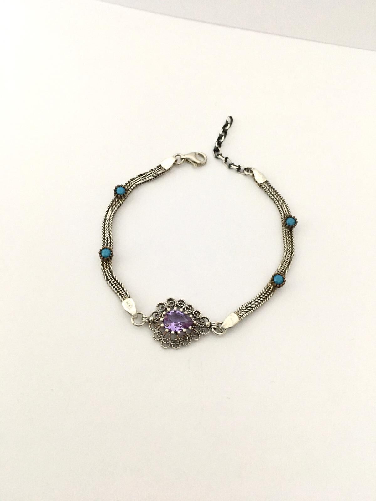 GÜMÜŞ TELKARİ BİLEKLİK