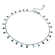 GÜMÜŞ  DAMLA PULLU HALHAL