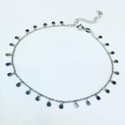 GÜMÜŞ  DAMLA PULLU HALHAL