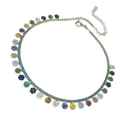 GÜMÜŞ RENKLİ ZİRKON TAŞLI HALHAL