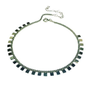 GÜMÜŞ KARE PULLU HALHAL